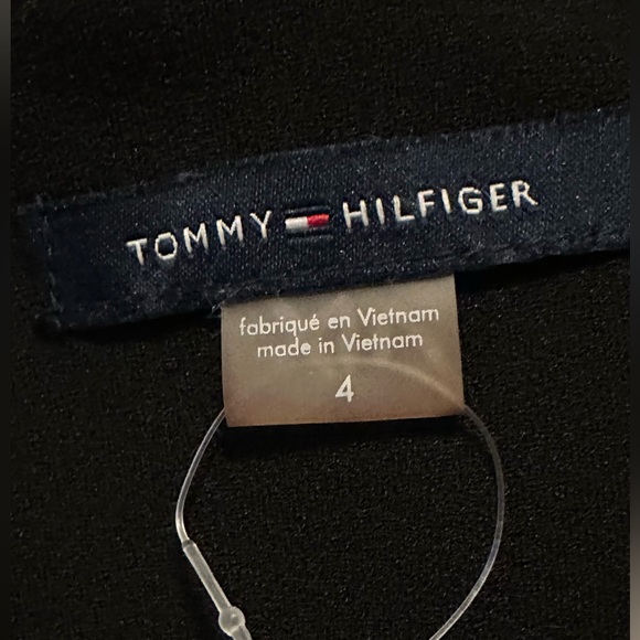 Size 4 Tommy Hilfiger Sparkly Silver/Grey Sheath Dresd - Picture 5 of 6